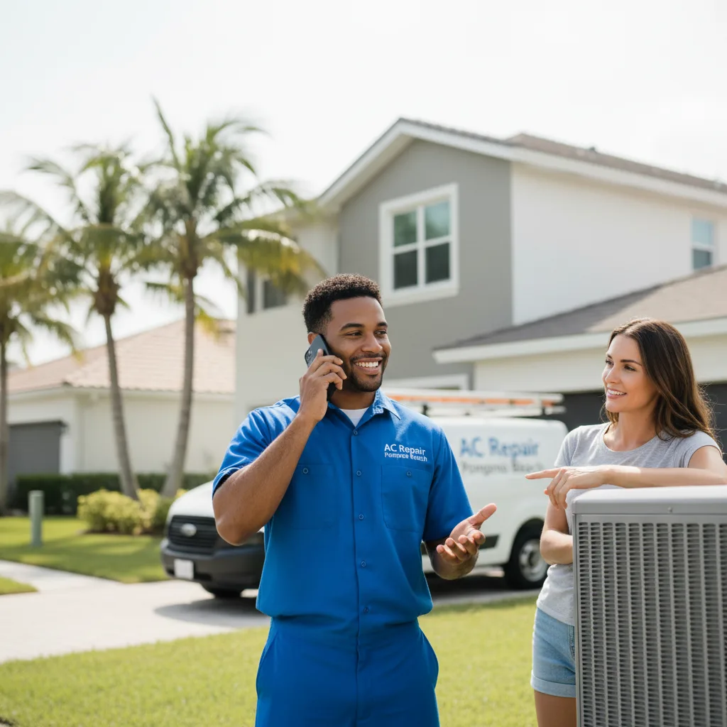 AC Repair Pompano Beach customer support in Warrensville
